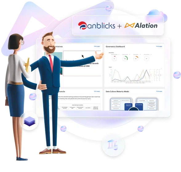 banner image of the Anblicks Consulting Partner with Alation